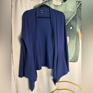 Liz Claiborne Navy Blazer cardigan